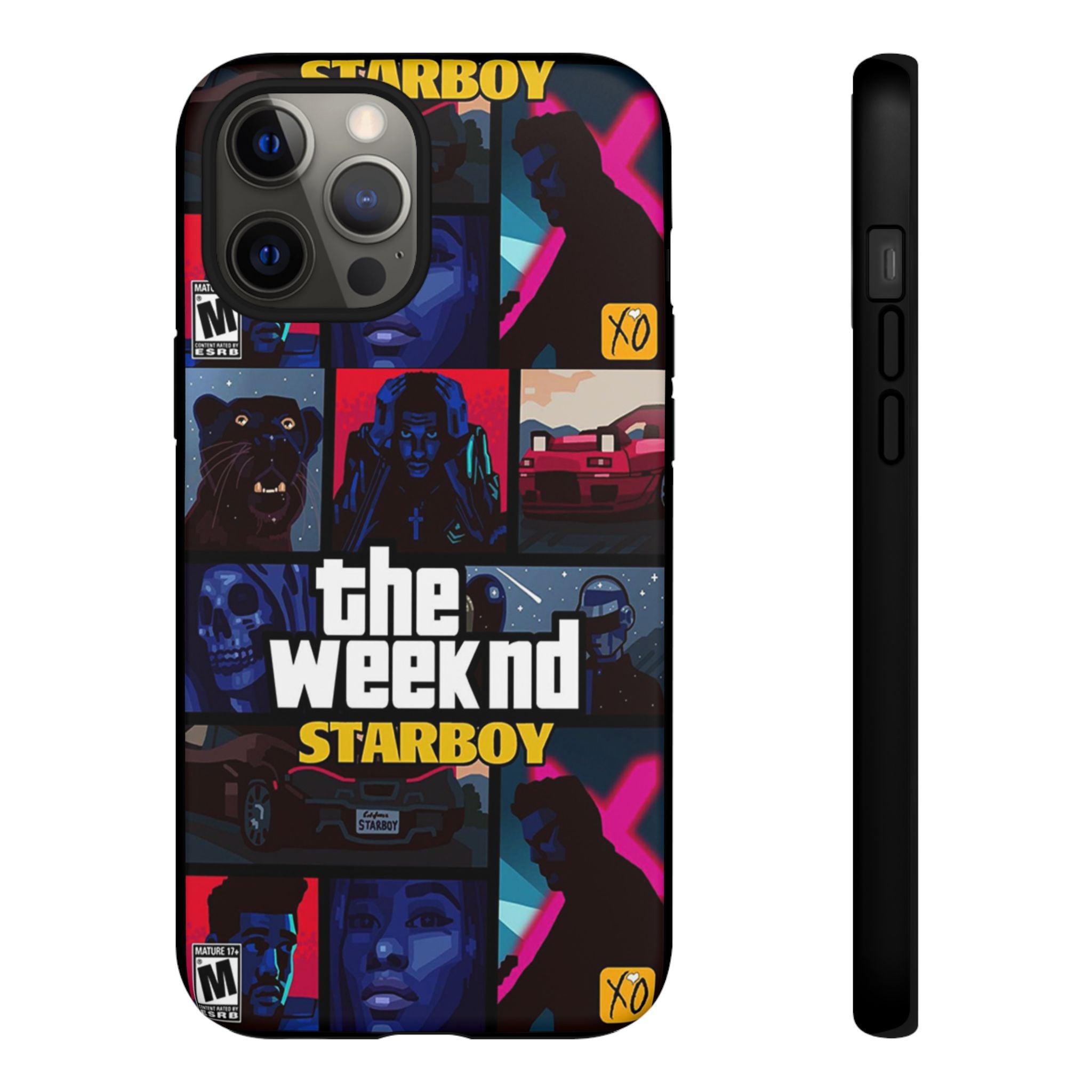 Neon Night Collage Tough Case  Available For All iPhone Models