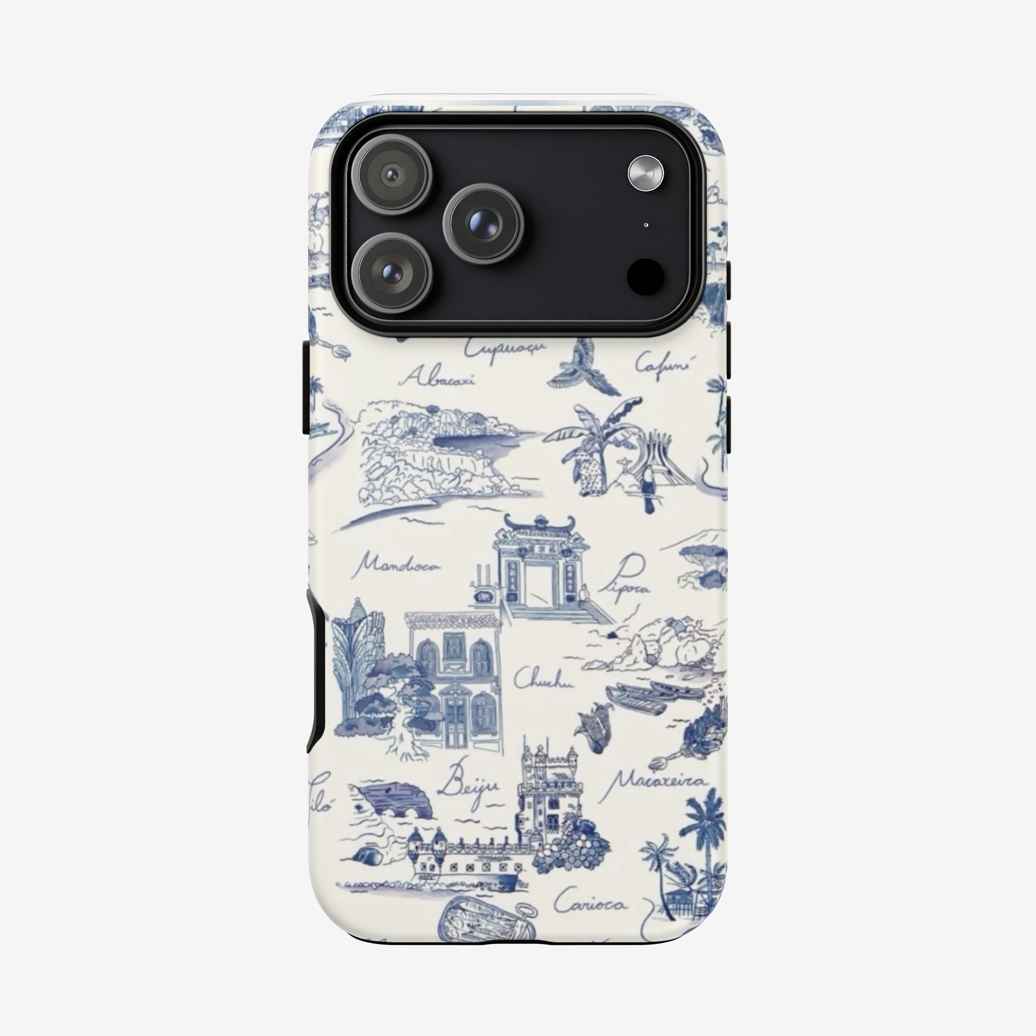 Crimson Bloom Tough Case  Available For All iPhone Models