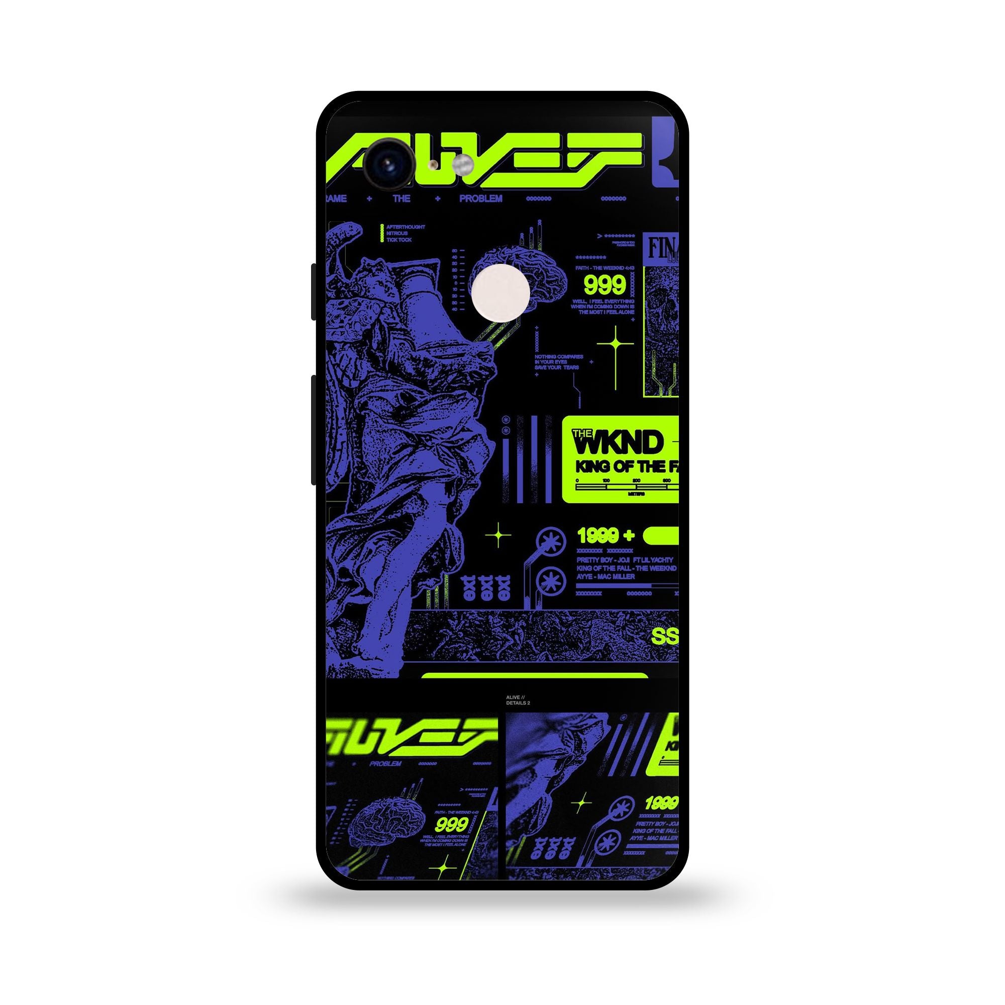 Google Pixel 3XL - Wallpaper 50 - Premium Printed Glossy Phone Case
