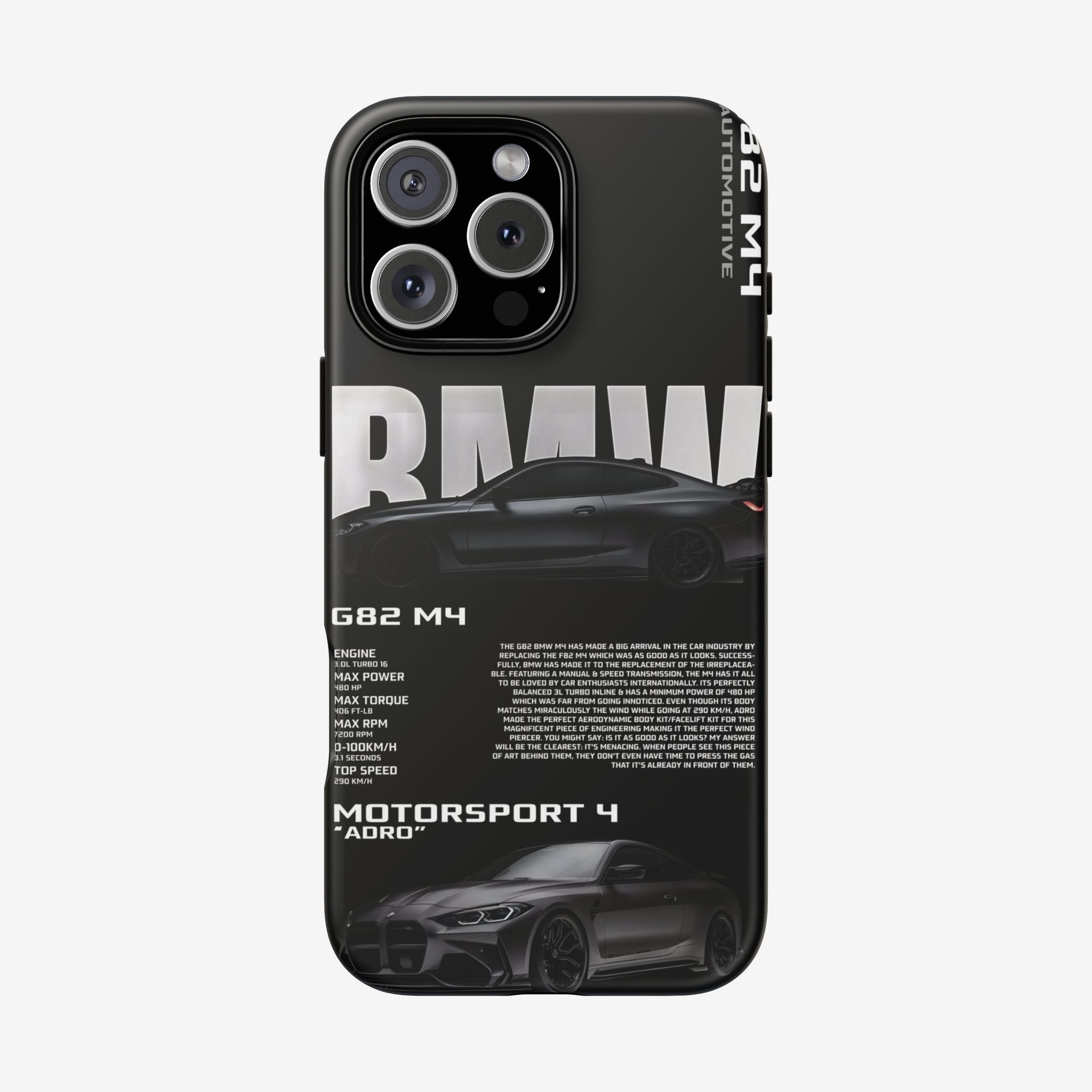 Shadow Auto Tough Case  Available For All iPhone Models