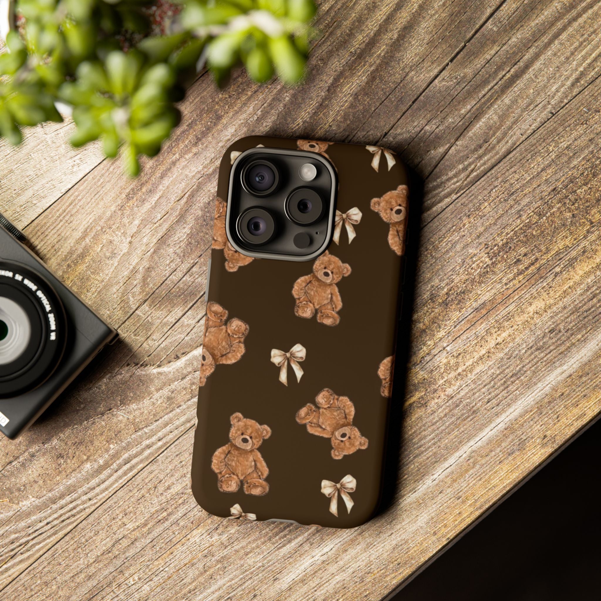Cocoa Teddies Premium Tough Shining Phone Case (Double Layer) Available For All iPhone Models