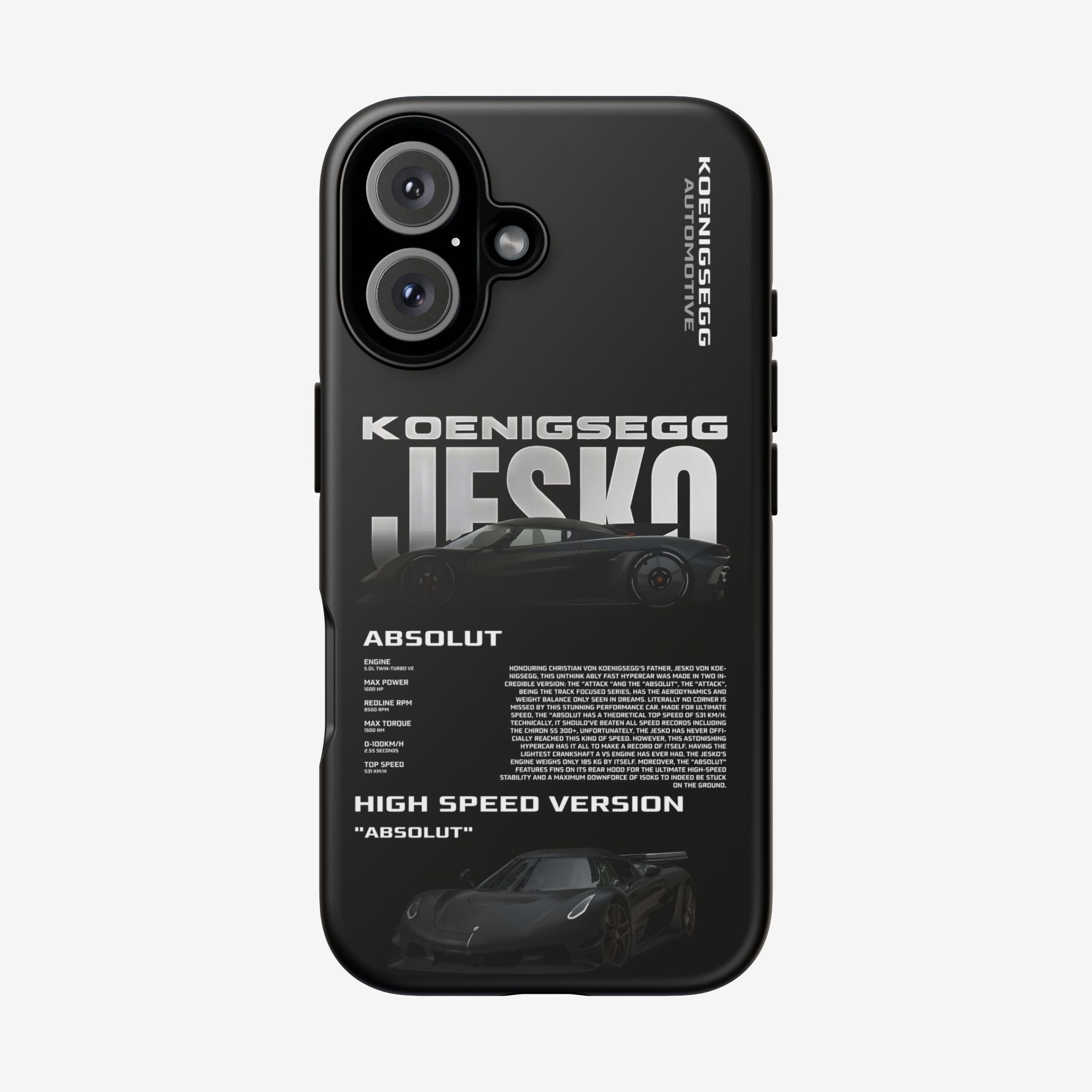 Midnight Motion Tough Case  Available For All iPhone Models
