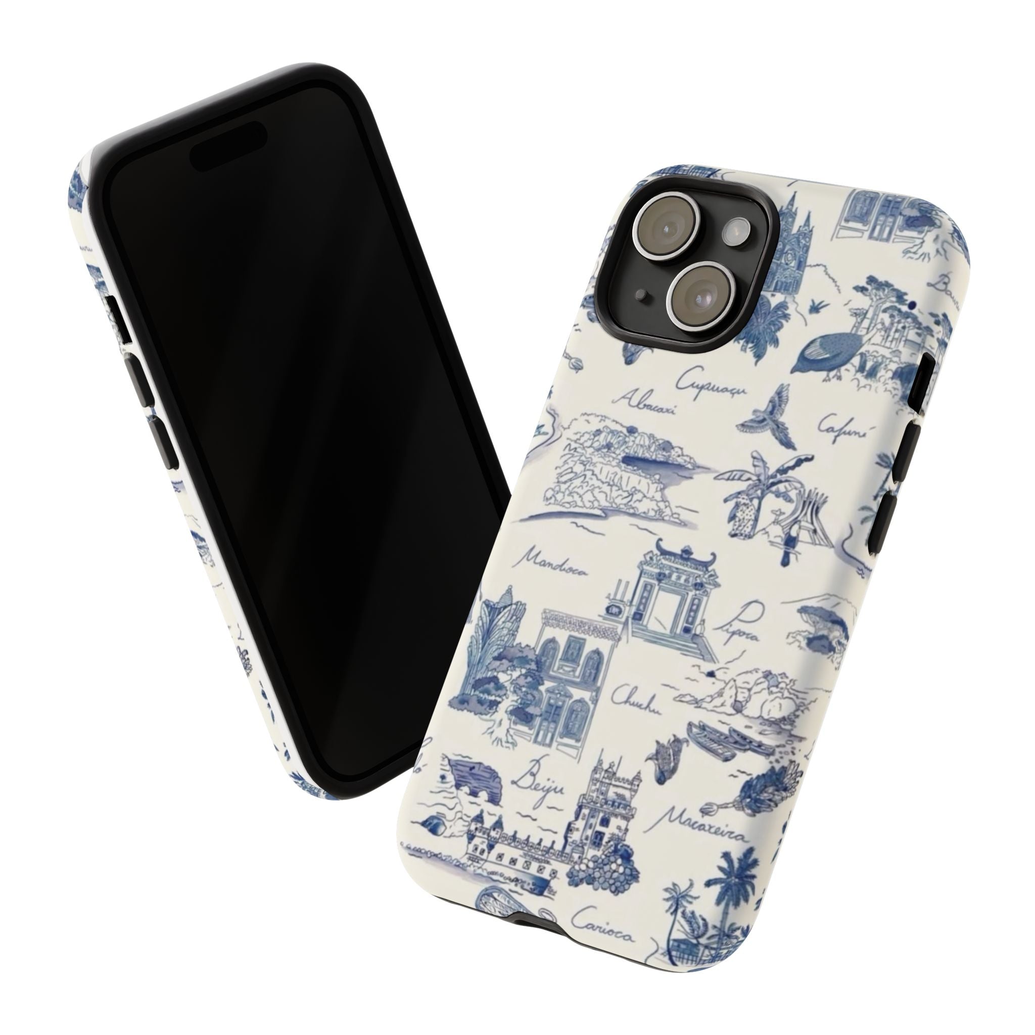 Crimson Bloom Tough Case  Available For All iPhone Models