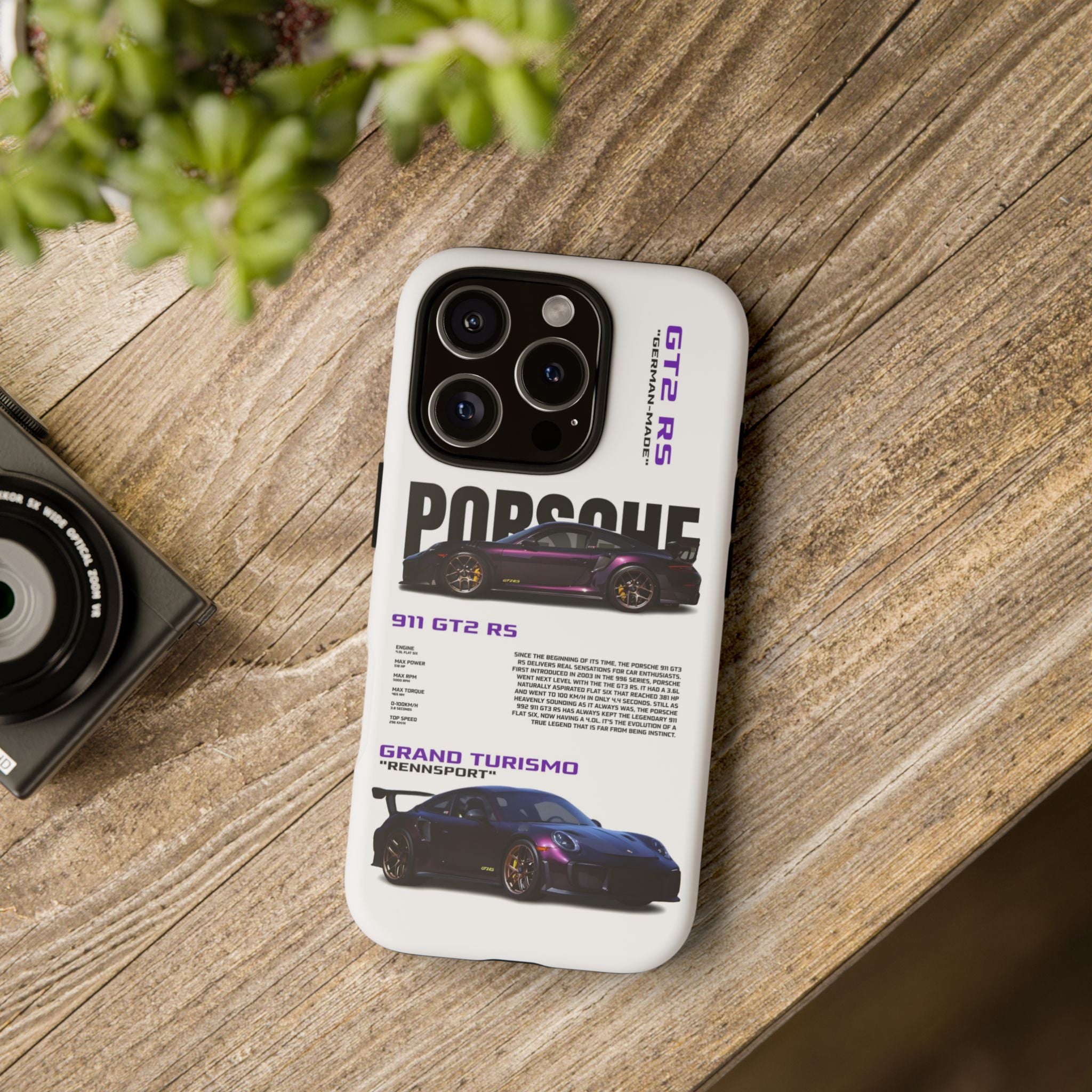 Violet Velocity Tough Case  Available For All iPhone Models