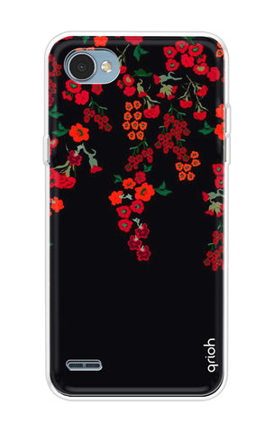 Floral Deco Soft Cover For LG Q6