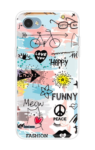 Happy Doodle Soft Cover for LG Q6