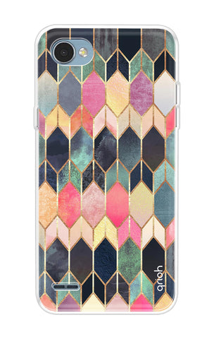 Shimmery Pattern Soft Cover for LG Q6