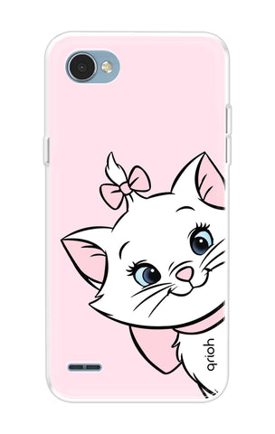 Cute Kitty Soft Cover For LG Q6