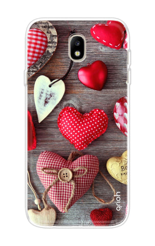 Valentine Hearts Soft Cover for Samsung J7 Pro