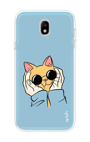 Attitude Cat Soft Cover for Samsung J7 Pro