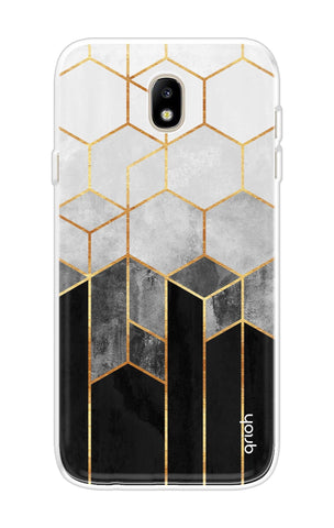 Hexagonal Pattern Soft Cover for Samsung J7 Pro