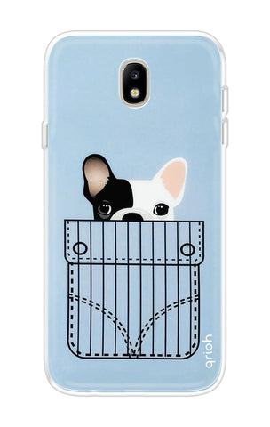 Cute Dog Soft Cover for Samsung J7 Pro