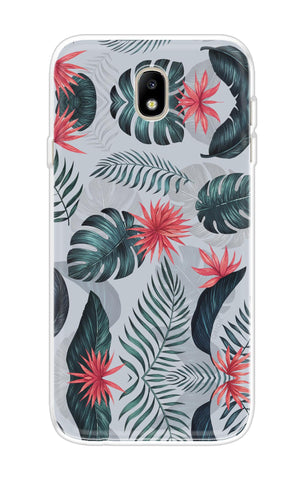 Retro Floral Leaf Soft Cover for Samsung J7 Pro