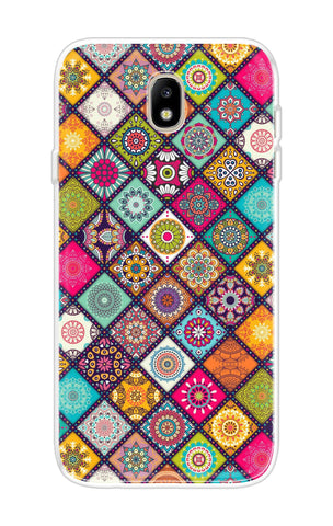 Multicolor Mandala Soft Cover for Samsung J7 Pro