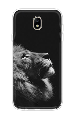 Lion Looking to Sky Soft Cover for Samsung J7 Pro