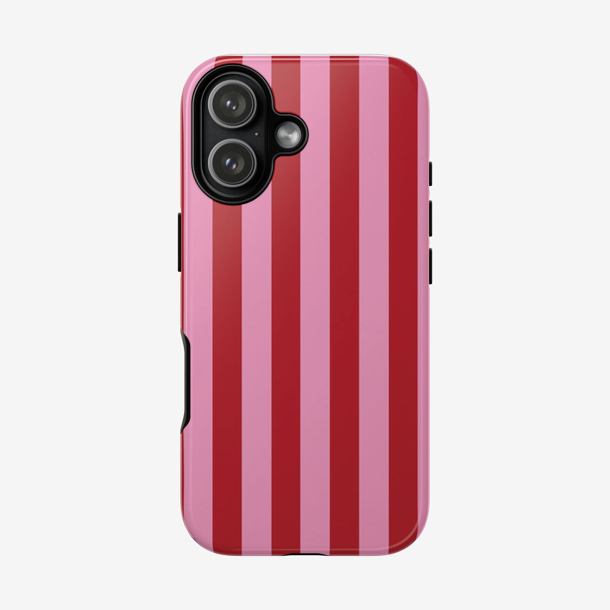 Pink Stripes Tough Case  Available For All iPhone Models