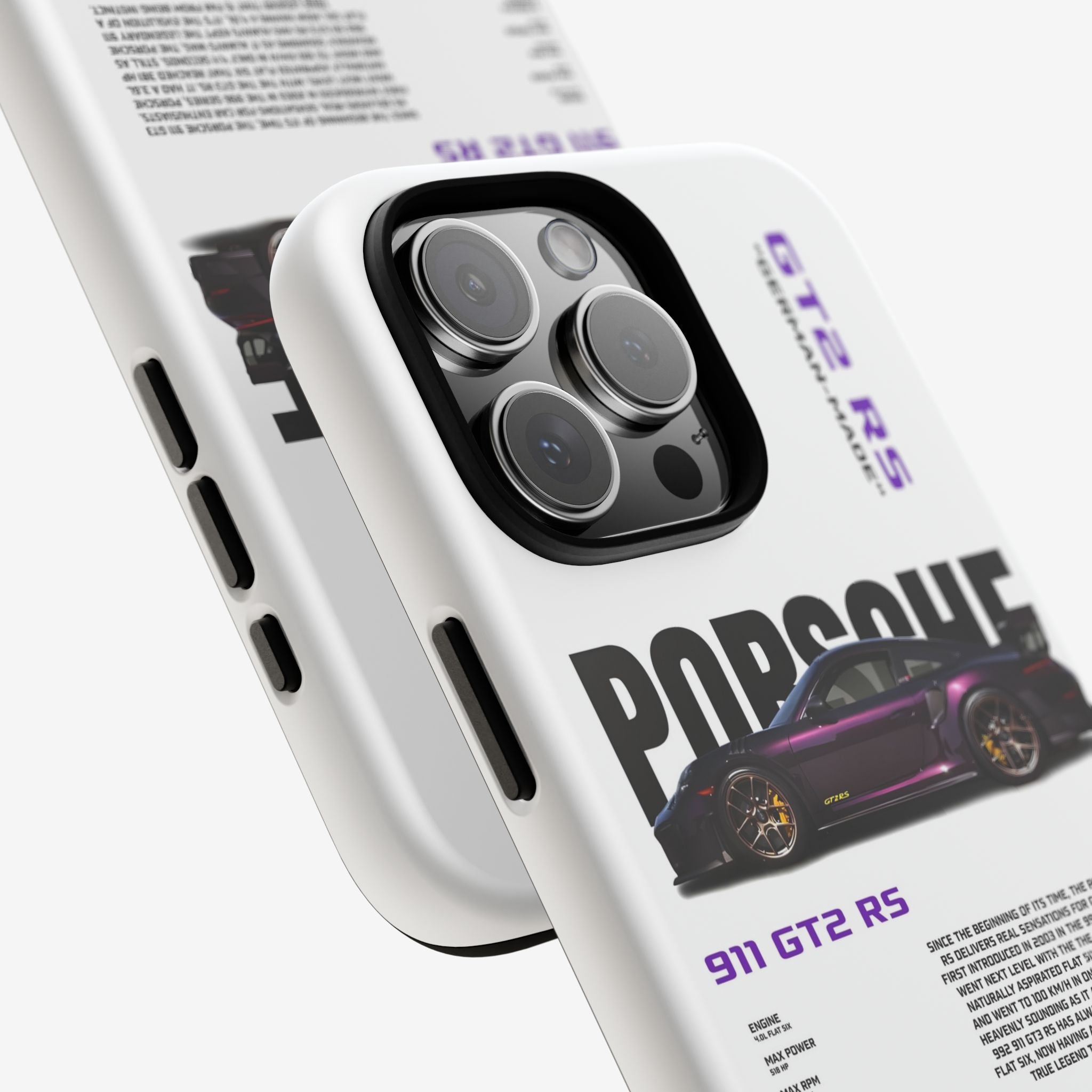 Violet Velocity Tough Case  Available For All iPhone Models