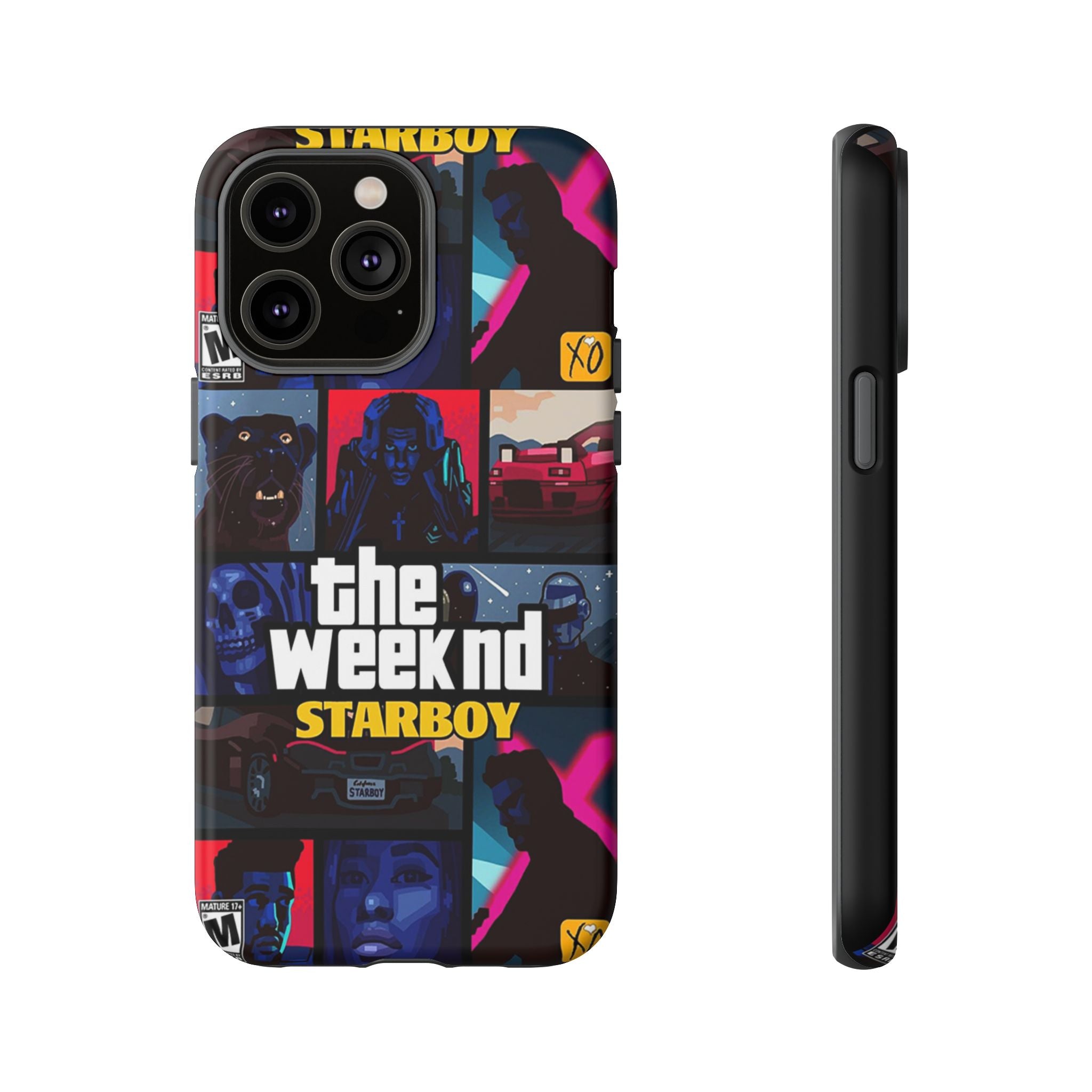 Neon Night Collage Tough Case  Available For All iPhone Models