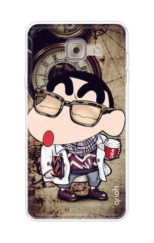 Nerdy Shinchan Soft Cover for Samsung J7 Max