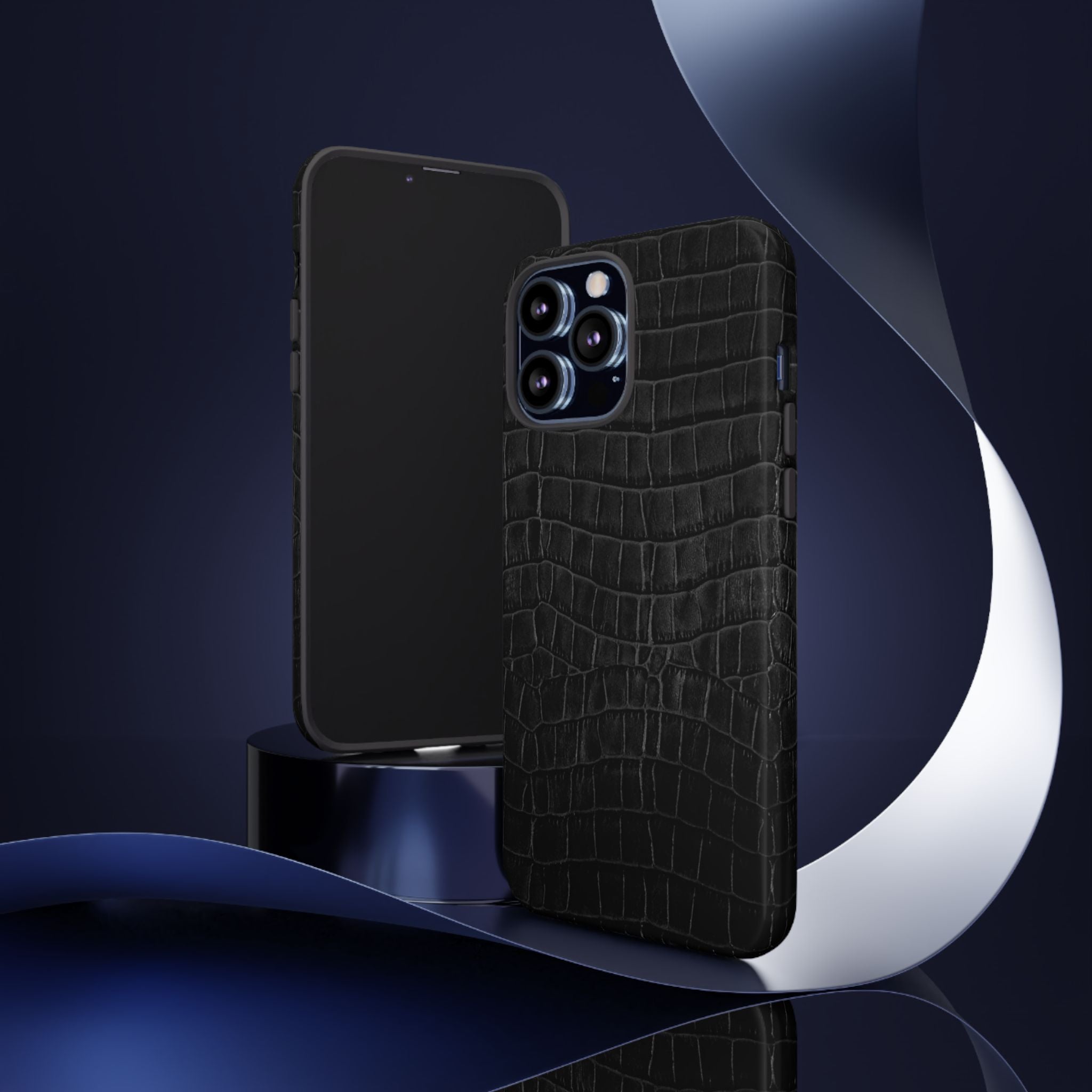 Midnight Croc Tough Case  Available For All iPhone Models