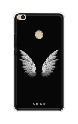 White Angel Wings Soft Cover for Xiaomi Mi Max 2