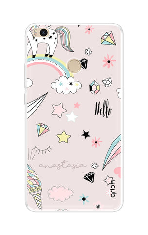 Unicorn Doodle Soft Cover For Xiaomi Mi Max 2