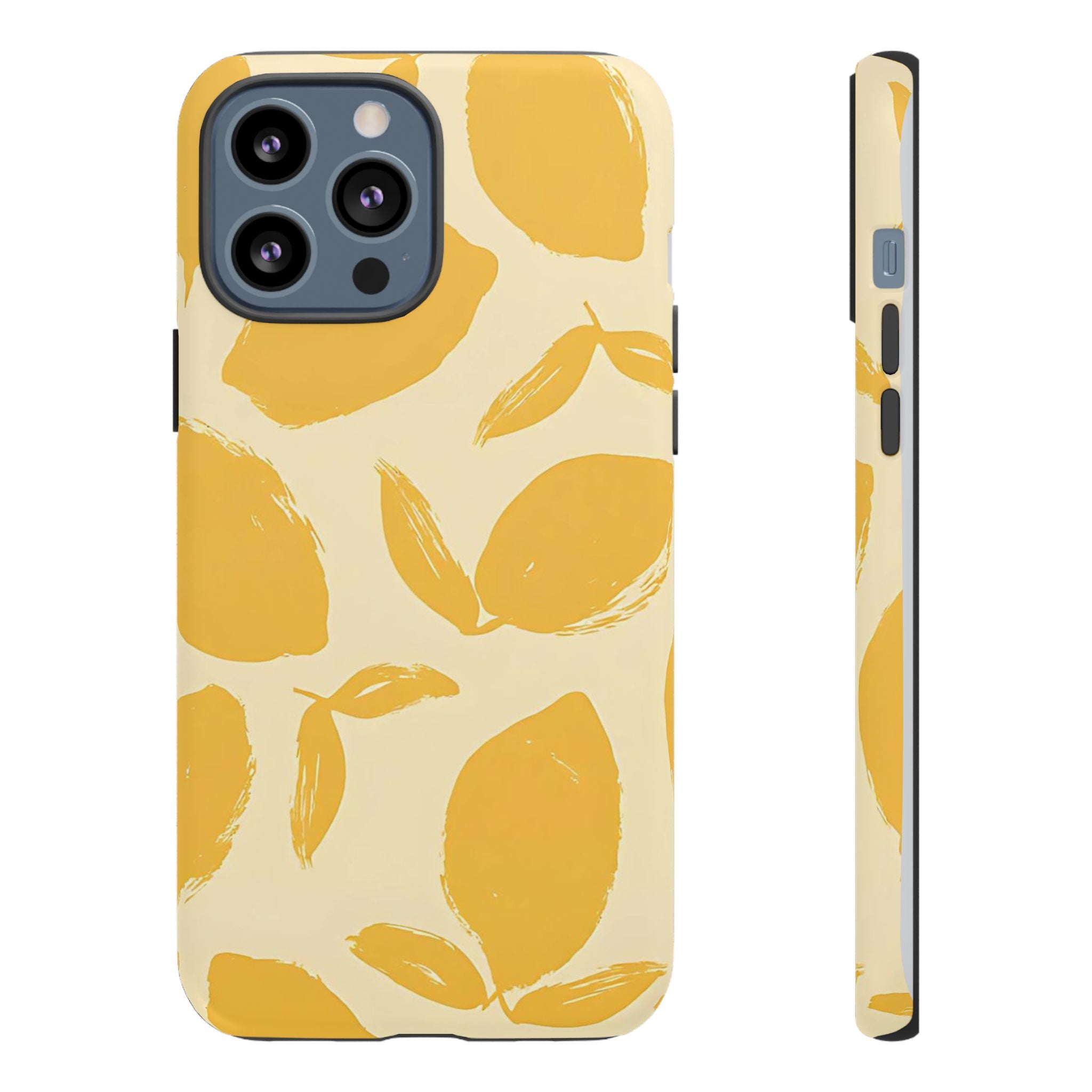 Citrus Glow Premium Tough Shining Phone Case (Double Layer) Available For All iPhone Models