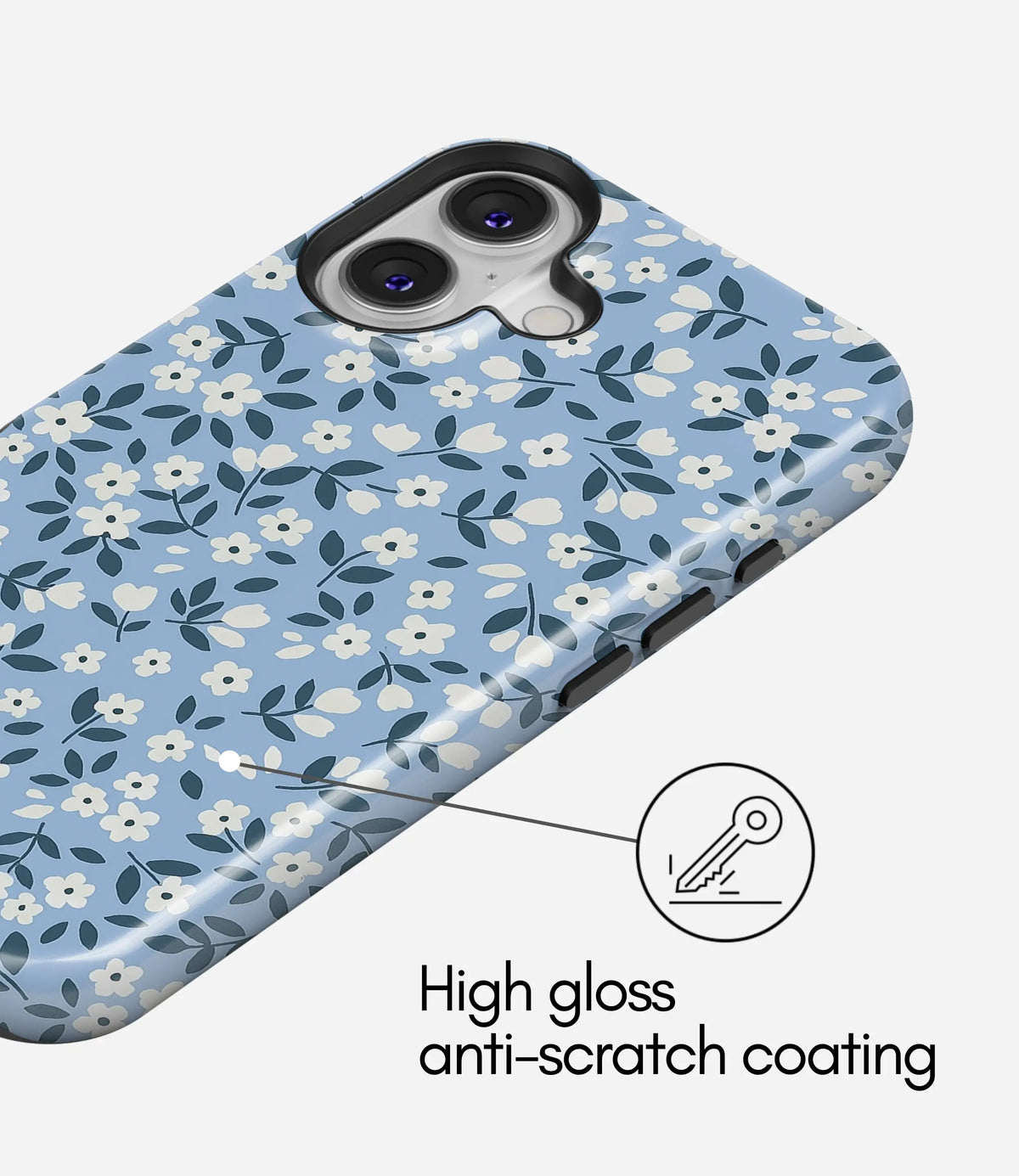 Sky Garden Premium Tough Shining Phone Case (Double Layer) Available For All iPhone Models