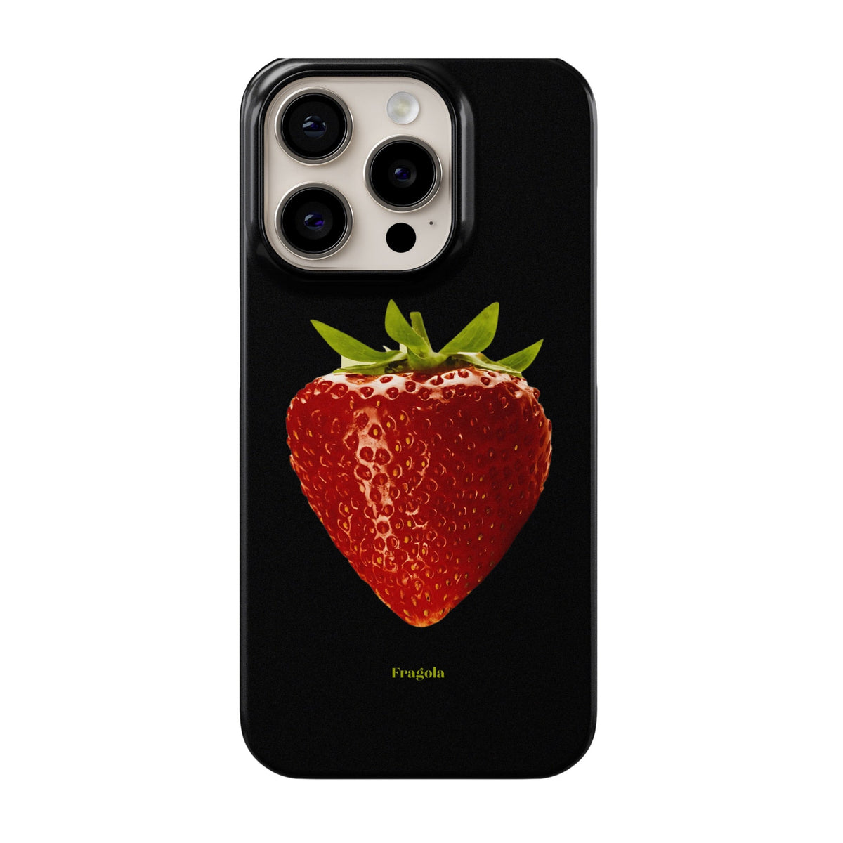 Strawberry Premium Tough Shining Phone Case (Double Layer) Available For All iPhone Models