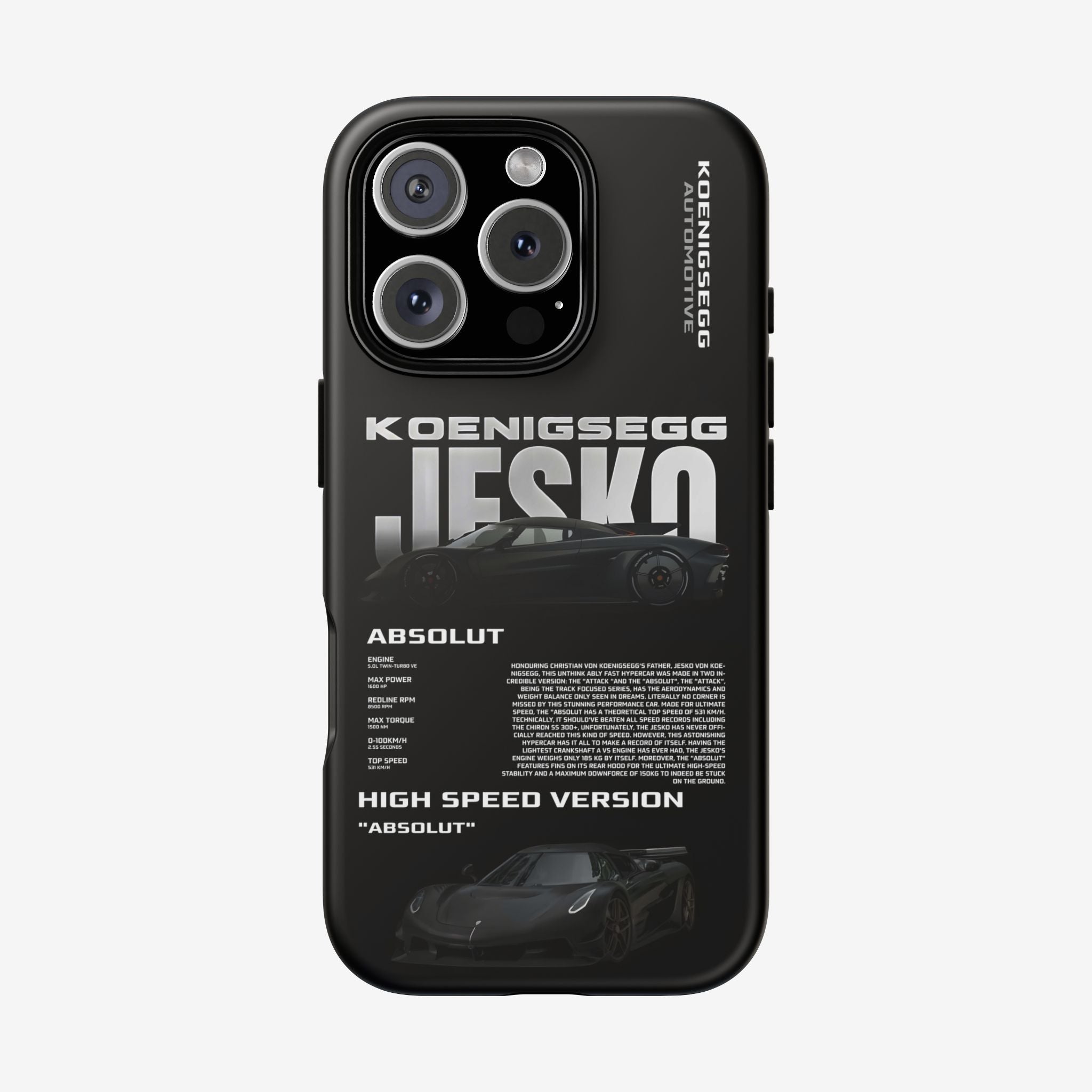 Midnight Motion Tough Case  Available For All iPhone Models