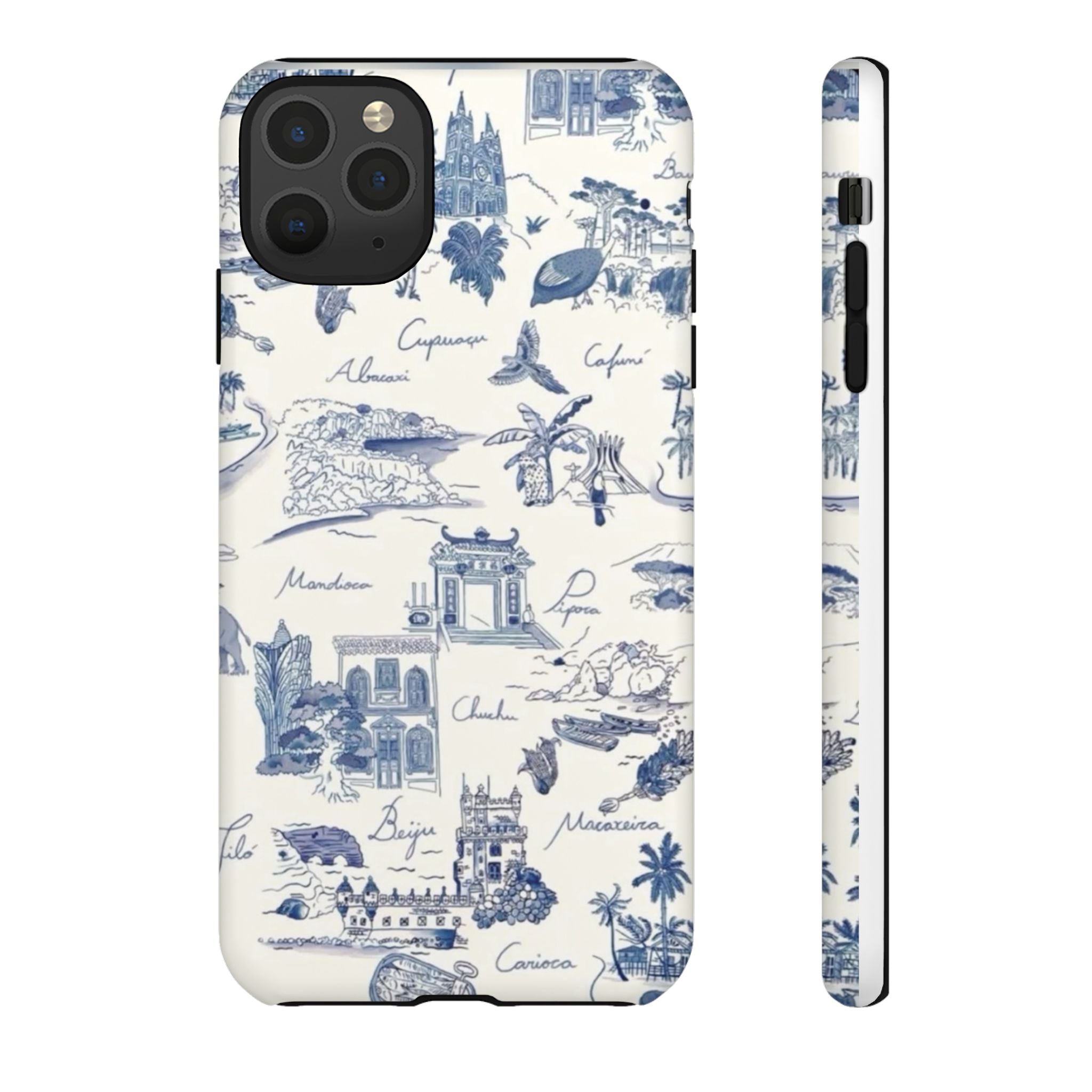 Crimson Bloom Tough Case  Available For All iPhone Models