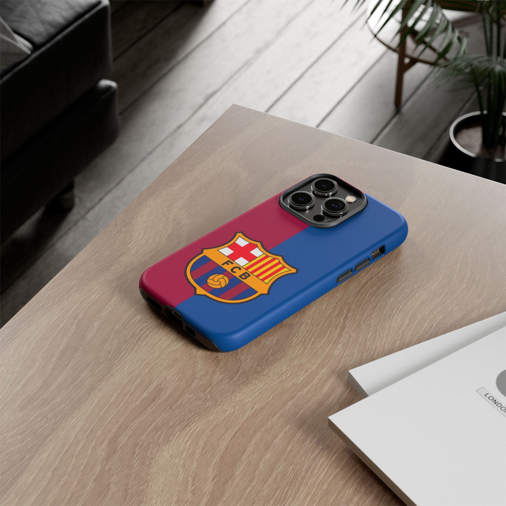 Dual Tone Crest Premium Tough Shining Phone Case (Double Layer) Available For All iPhone Models