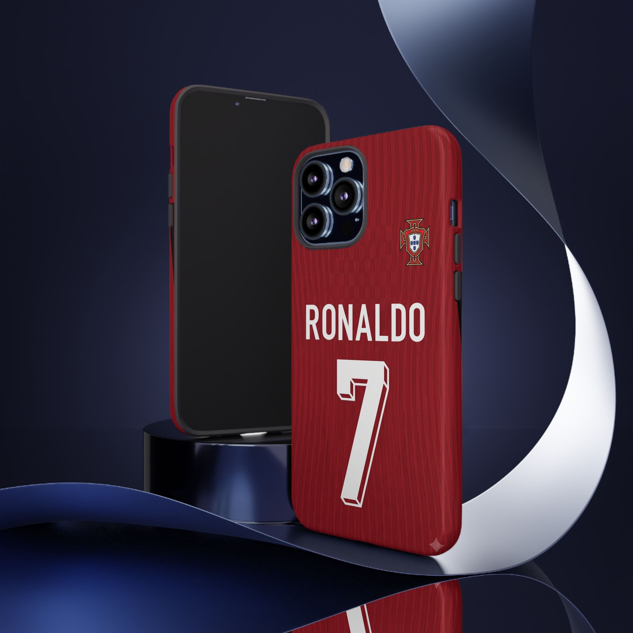 Crimson Seven Premium Tough Shining Phone Case (Double Layer) Available For All iPhone Models
