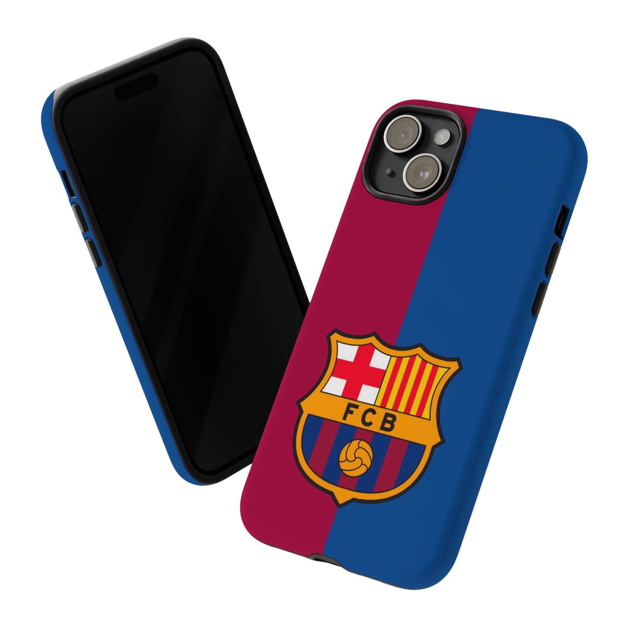 Dual Tone Crest Premium Tough Shining Phone Case (Double Layer) Available For All iPhone Models