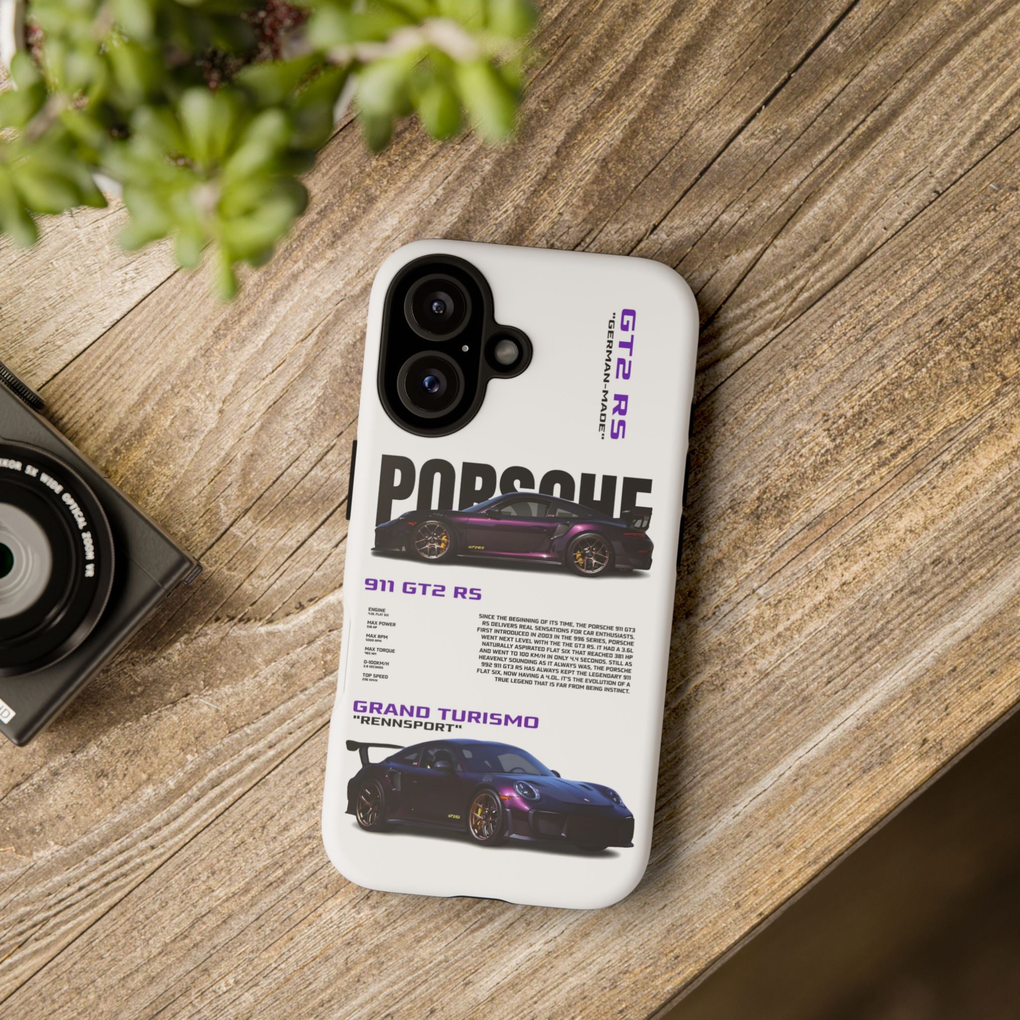 Violet Velocity Tough Case  Available For All iPhone Models