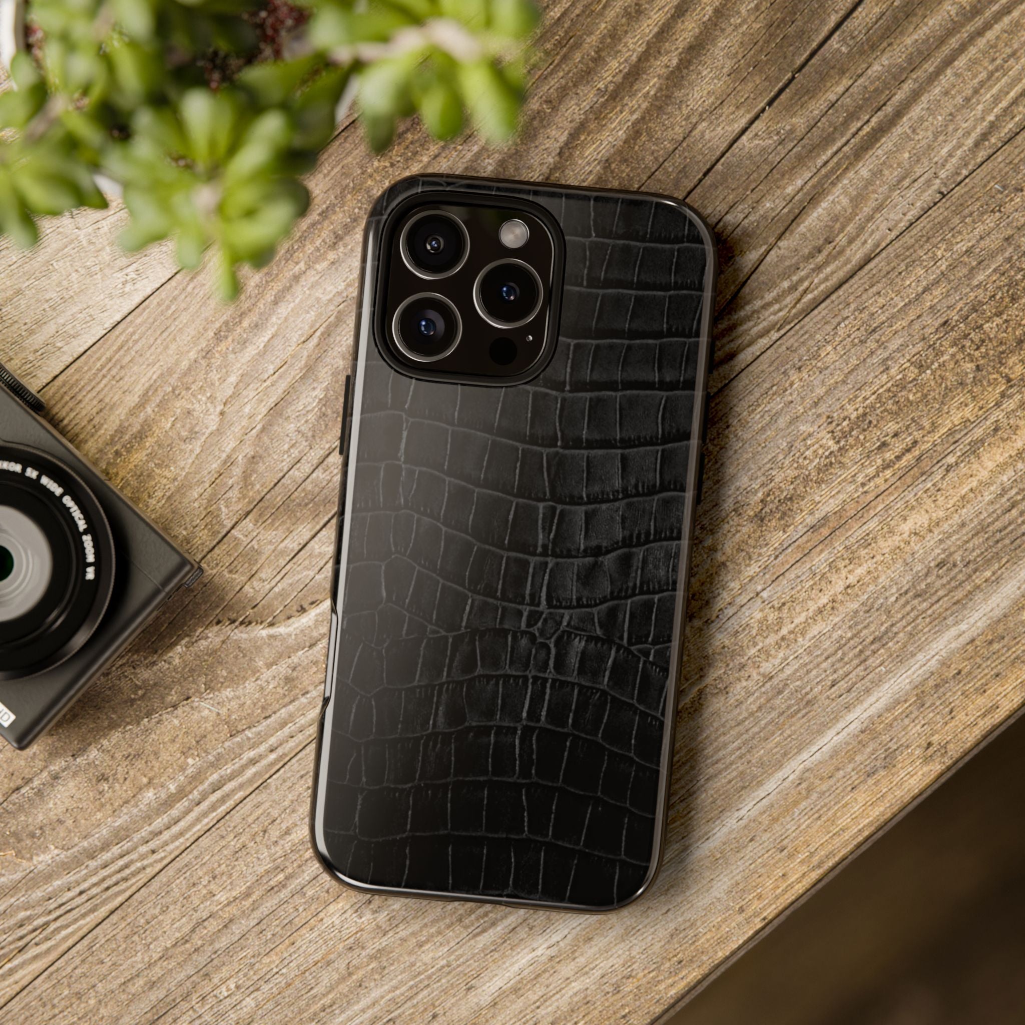 Midnight Croc Tough Case  Available For All iPhone Models