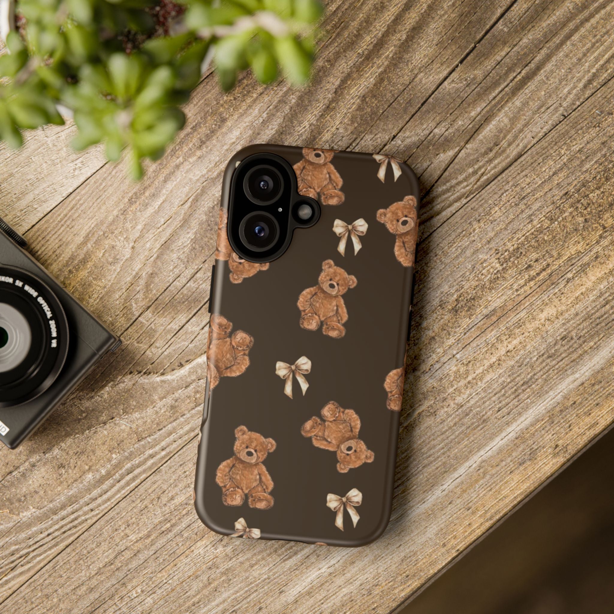 Cocoa Teddies Premium Tough Shining Phone Case (Double Layer) Available For All iPhone Models