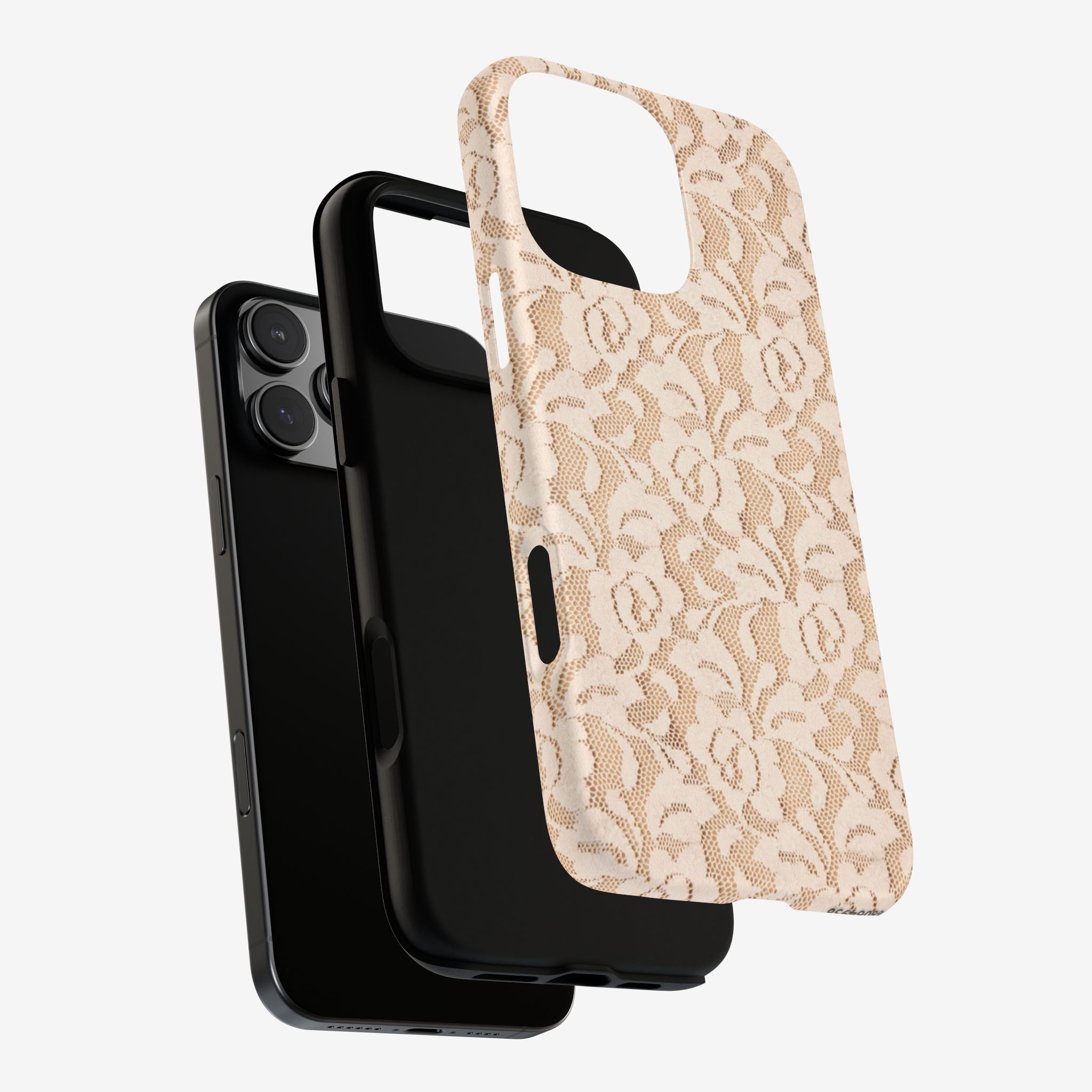 Coastal Toile Tough Case  Available For All iPhone Models