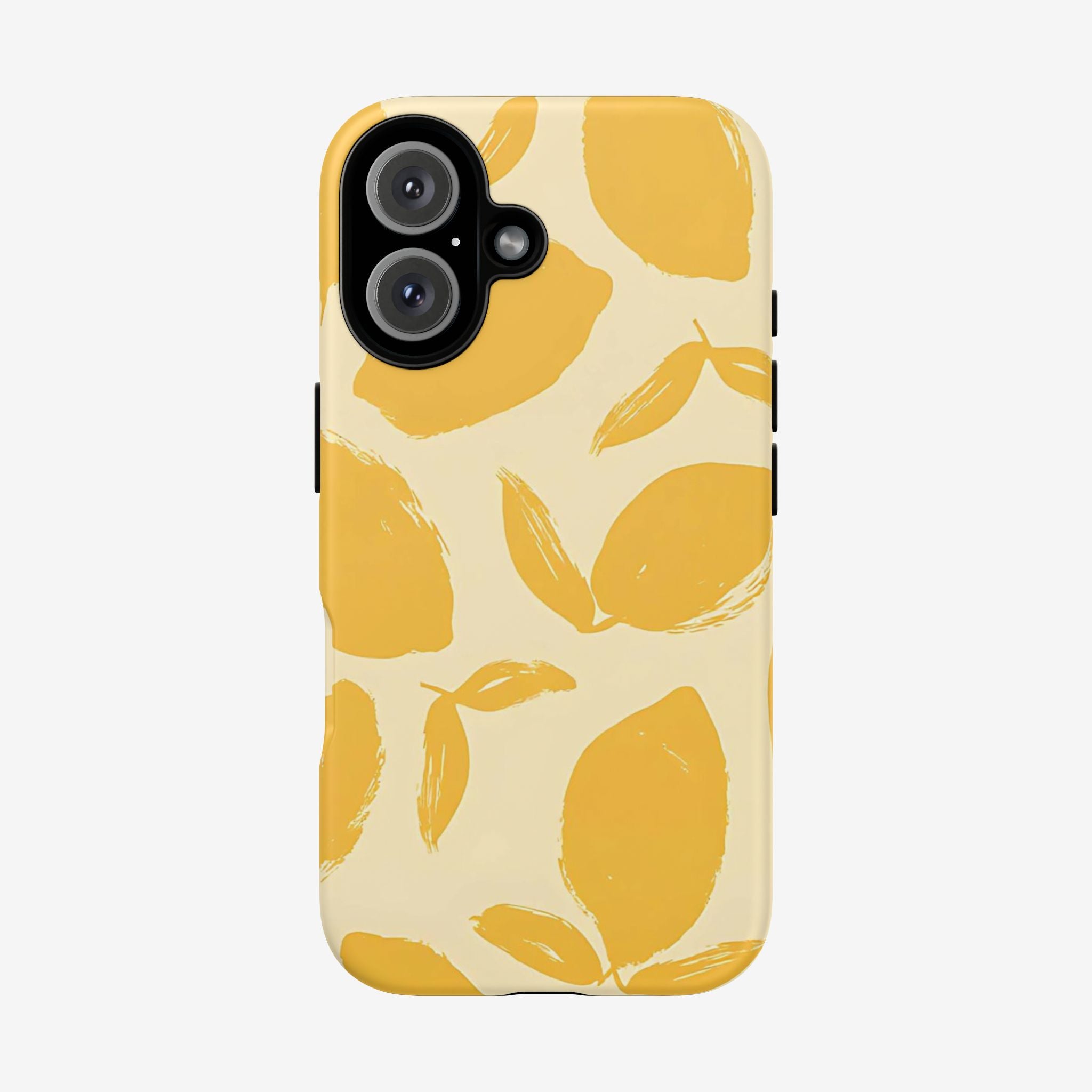 Citrus Glow Premium Tough Shining Phone Case (Double Layer) Available For All iPhone Models