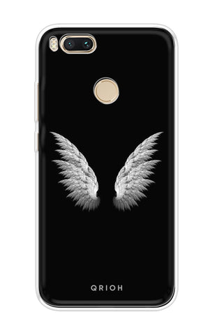 White Angel Wings Soft Cover for Xiaomi Mi A1