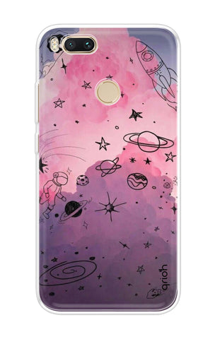 Space Doodles Art Soft Cover For Xiaomi Mi A1