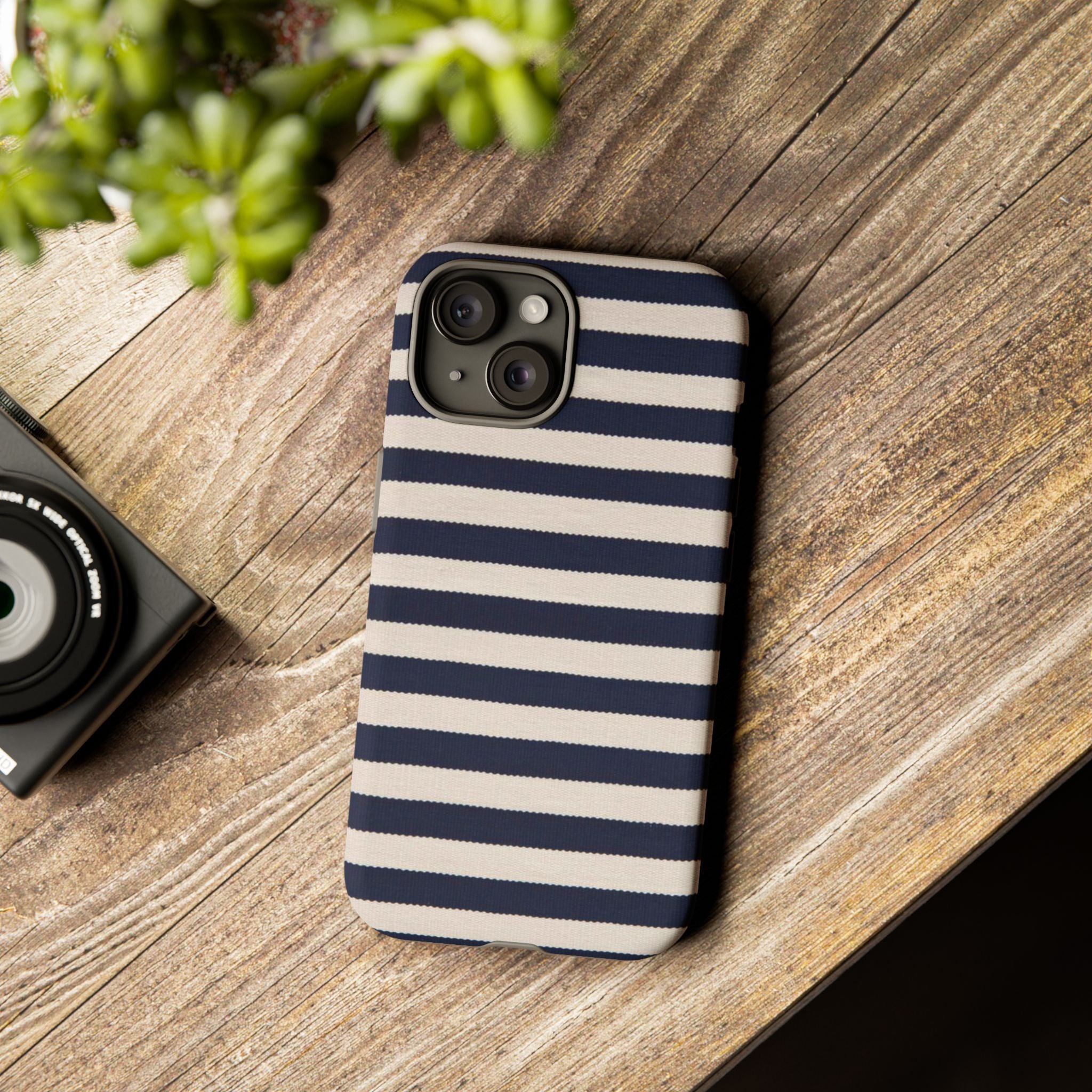 Sailor Stripes Premium Tough Shining Phone Case (Double Layer) Available For All iPhone Models