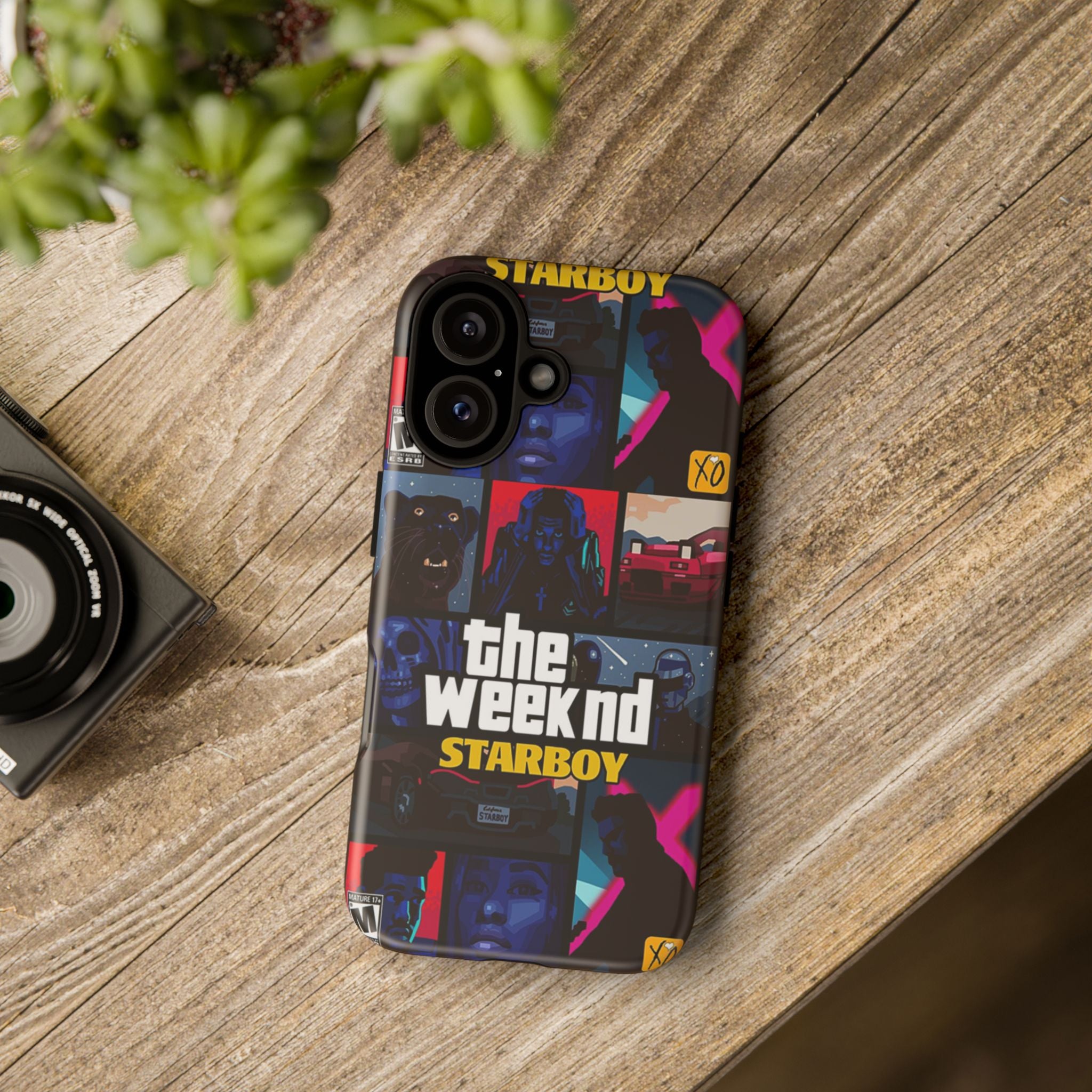 Neon Night Collage Tough Case  Available For All iPhone Models