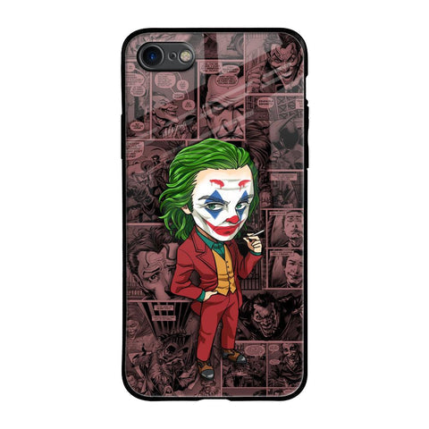 Joker Cartoon Glossy Case for iPhone 8