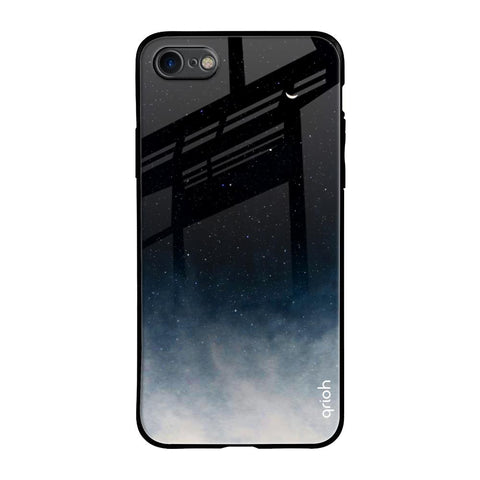 Black Aura Glossy Case for iPhone 8