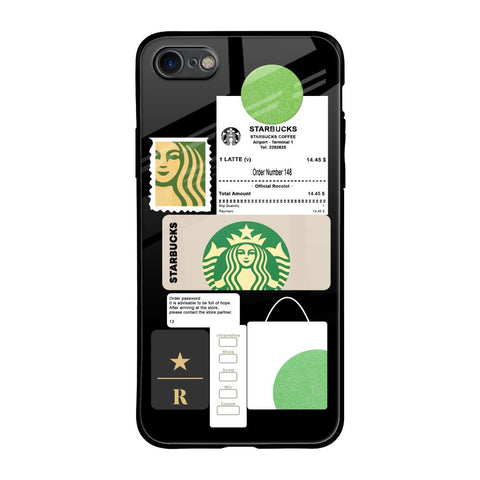 Coffee Latte Glossy Case for iPhone 8