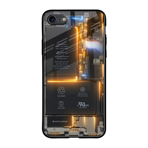 Glow Up Skeleton Glossy Case for iPhone 8