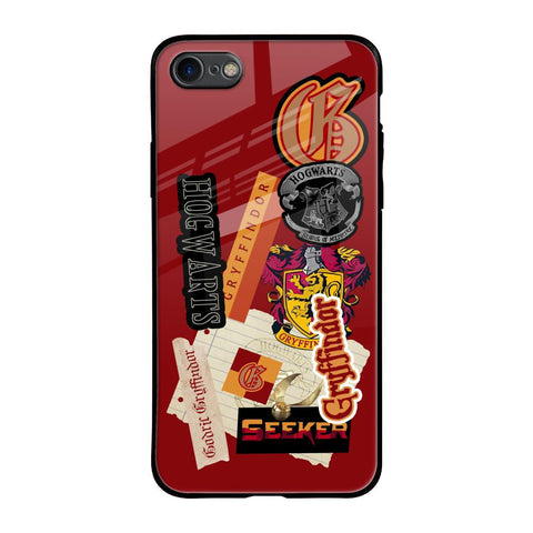Gryffindor Glossy Case for iPhone 8