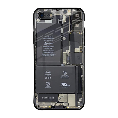 Skeleton Inside Glossy Case for iPhone 8