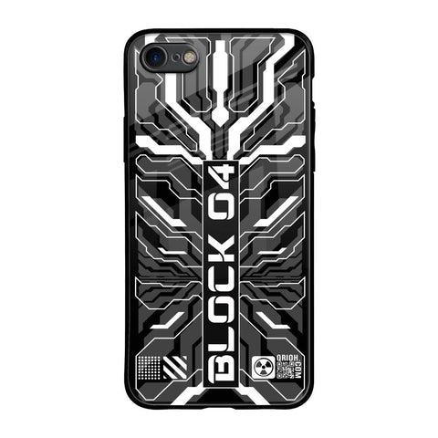 Monochrome Magic Glossy Case for iPhone 8